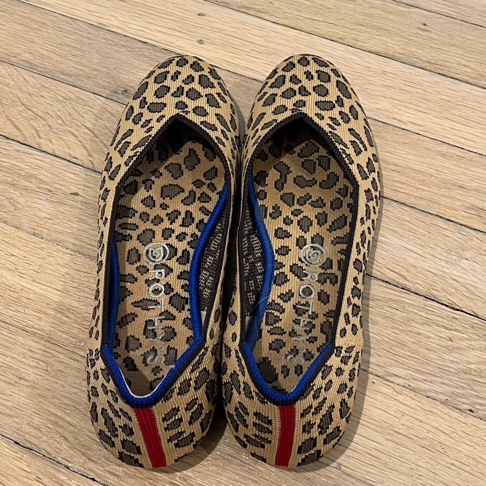 Rothy’s Flat Leopard Size 9